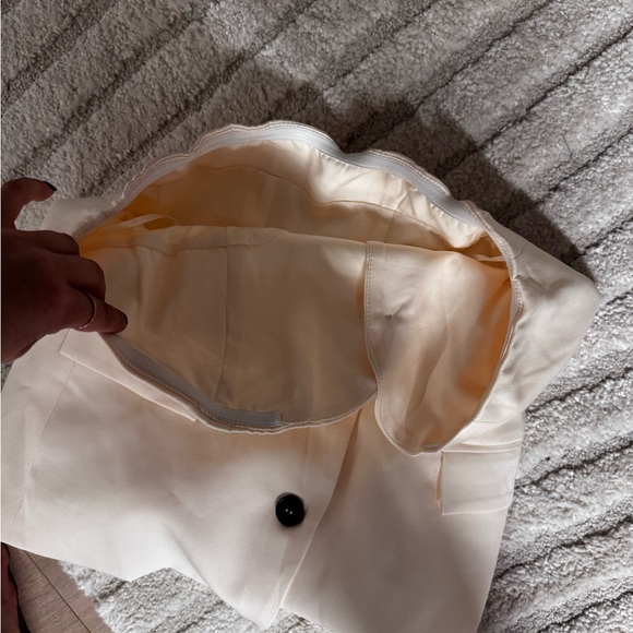 NWT Sweetheart Button Up Tube Top COMMENSE - Picture 7 of 11